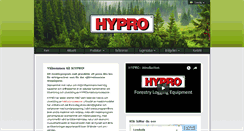 Desktop Screenshot of hypro.se